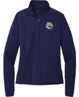 Woodbridge Wolfpack Ladies Sport-Wick Stretch 1/4-Zip Pullover