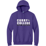 Curry College Essential Fleece Pullover Hooded Sweatshirt